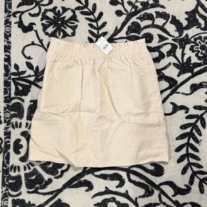 J. Crew Cream Pencil Skirt